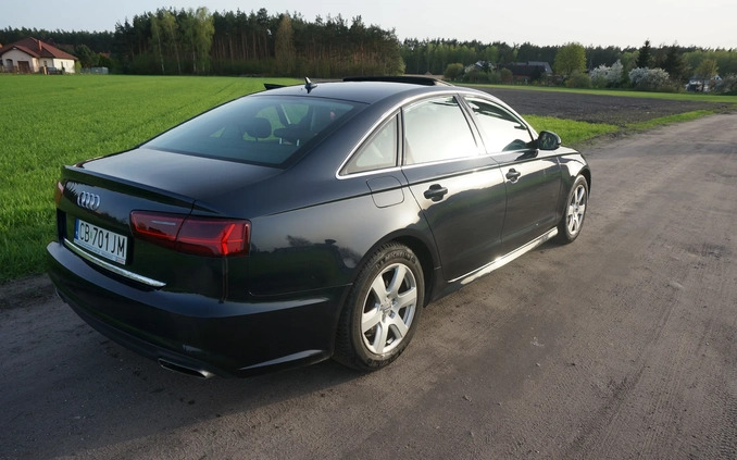 Audi A6 cena 103900 przebieg: 83895, rok produkcji 2017 z Kołaczyce małe 191